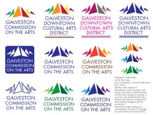 Galveston Commission on the Arts Logo Contest Submission